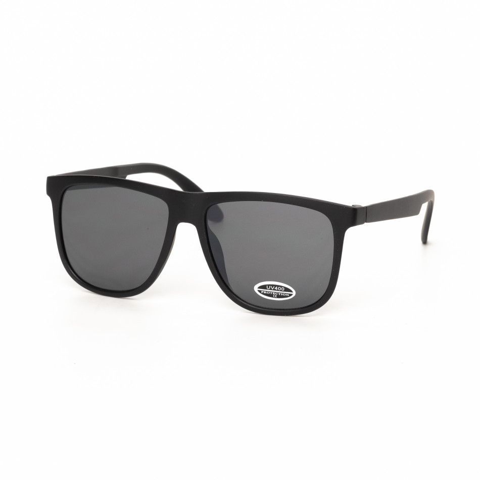Ochelari de soare Traveler în negru tip oglindă it030519-41