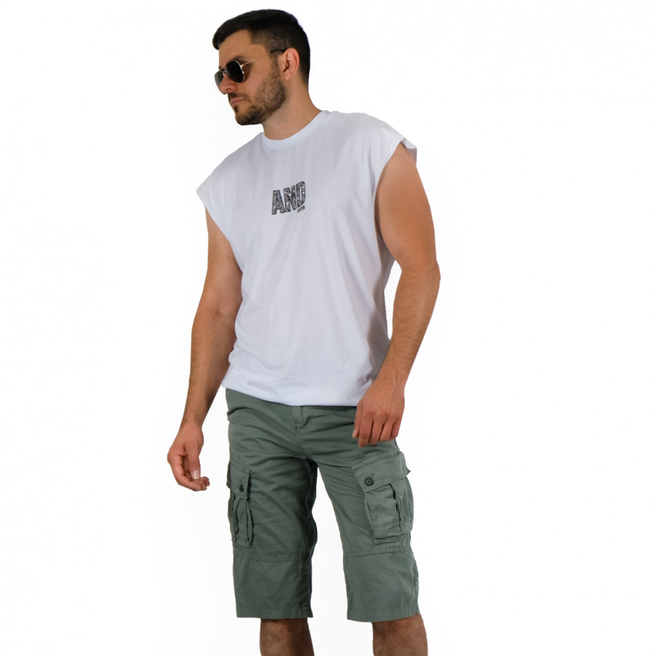 Pantaloni scurți bărbați Blackzi verzi tr260623-3