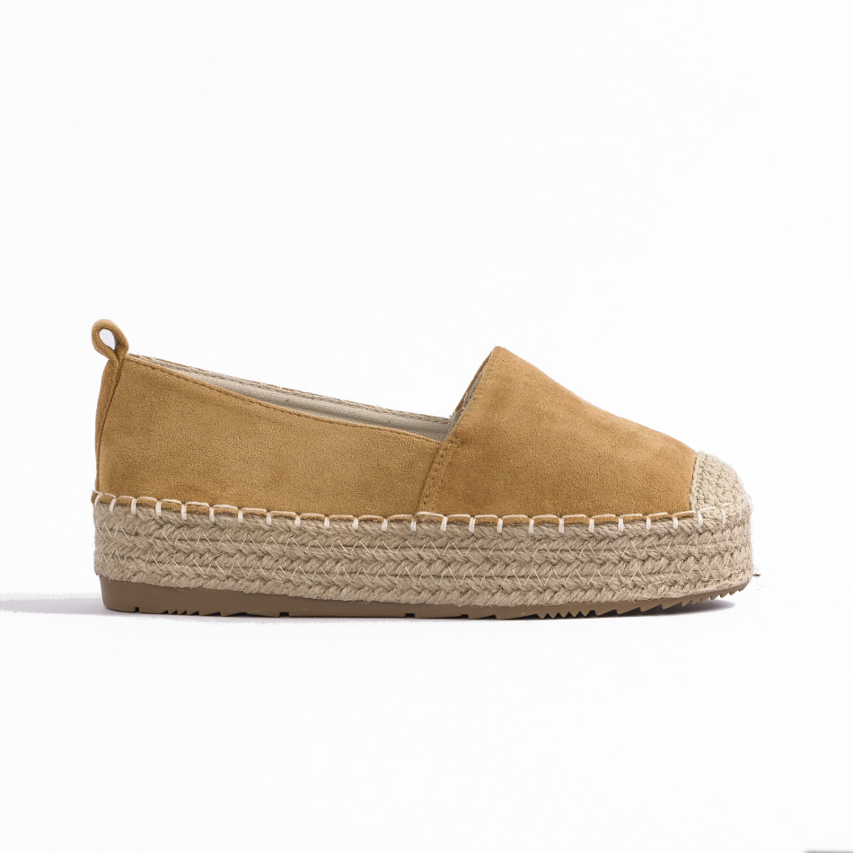 Espadrile de dama Yes Bonbon camel it270320-11
