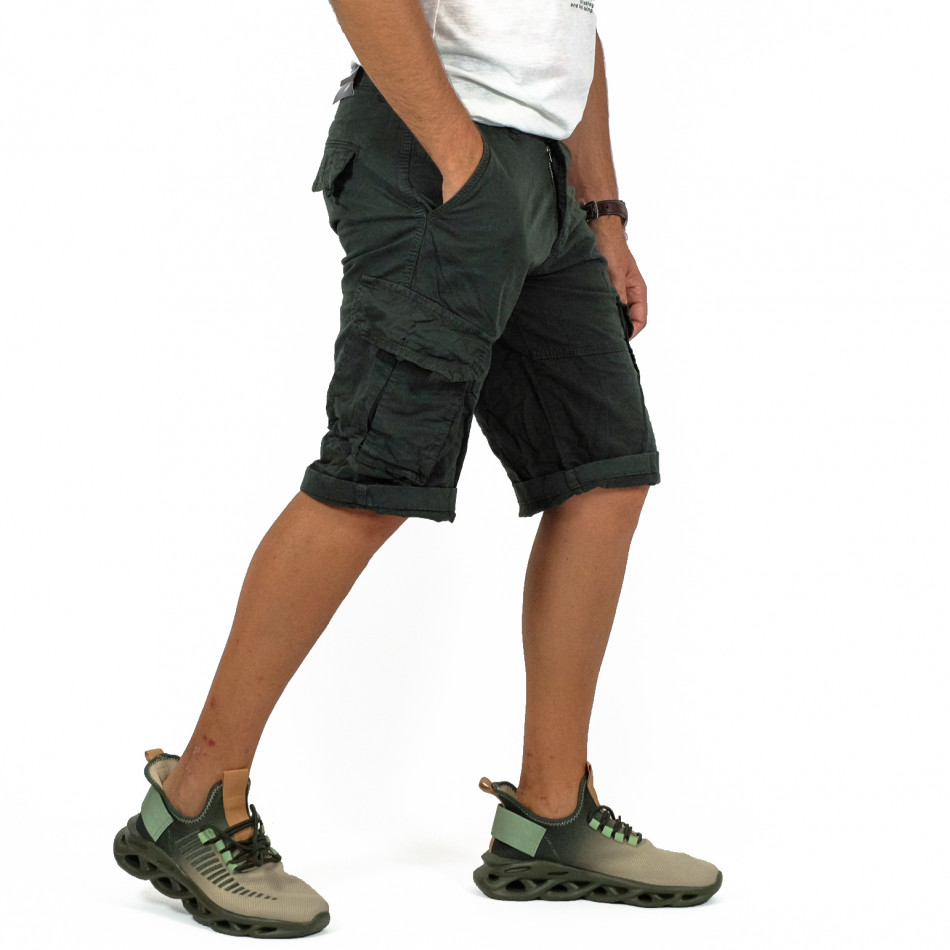 Pantaloni scurți bărbați Blackzi verzi tr080622-1