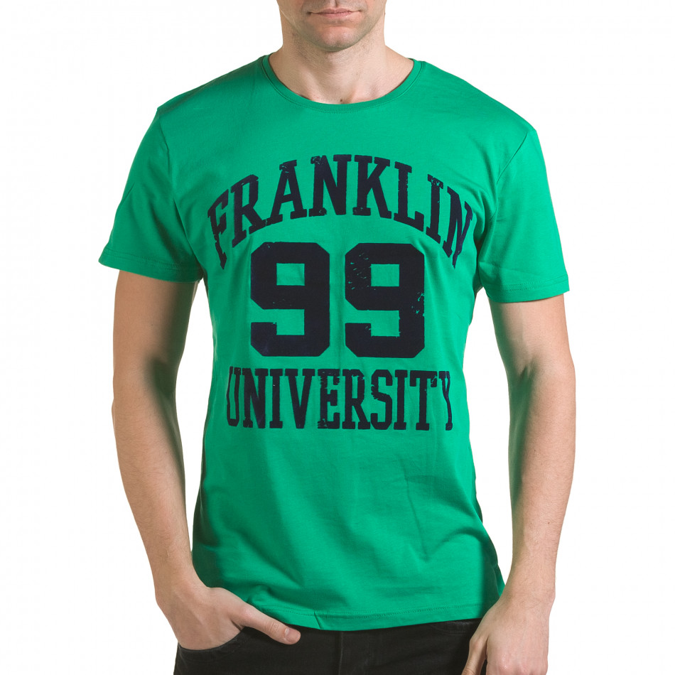 Tricou bărbați Franklin verde il170216-1
