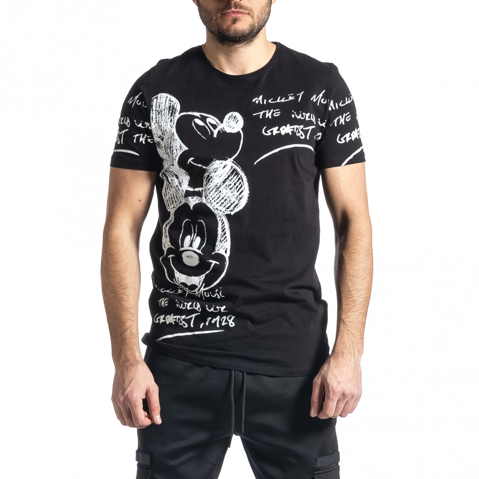 Tricou bărbați Lagos negru tr010221-6