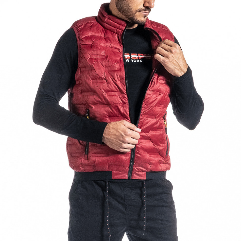 Vestă bărbați Mythic roșie it300920-49