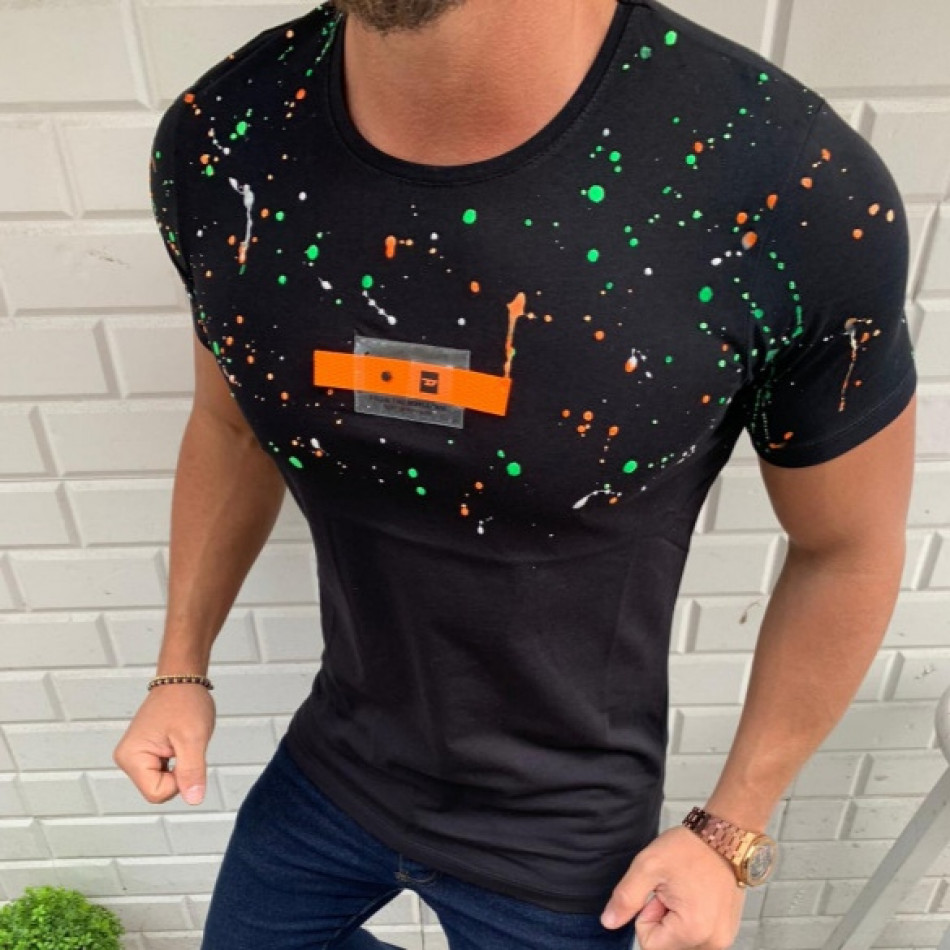 Tricou bărbați Lagos negru tr110320-24