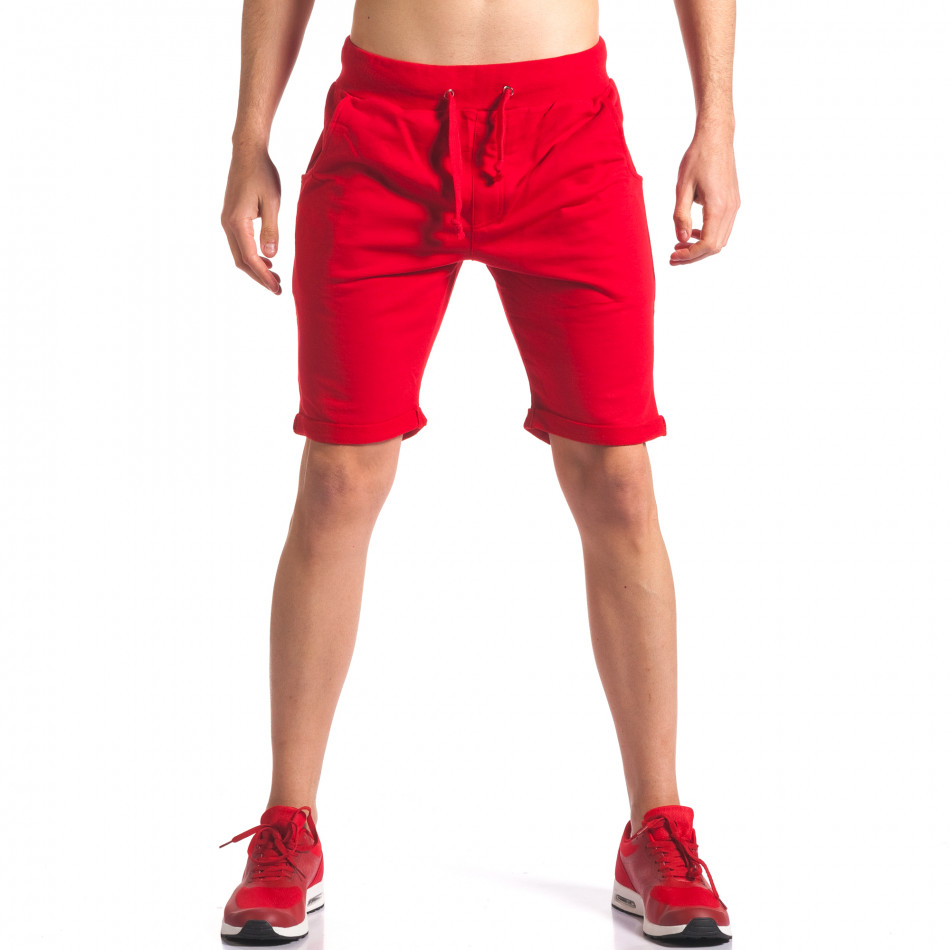 Pantaloni scurți bărbați New Men roșii it260416-26