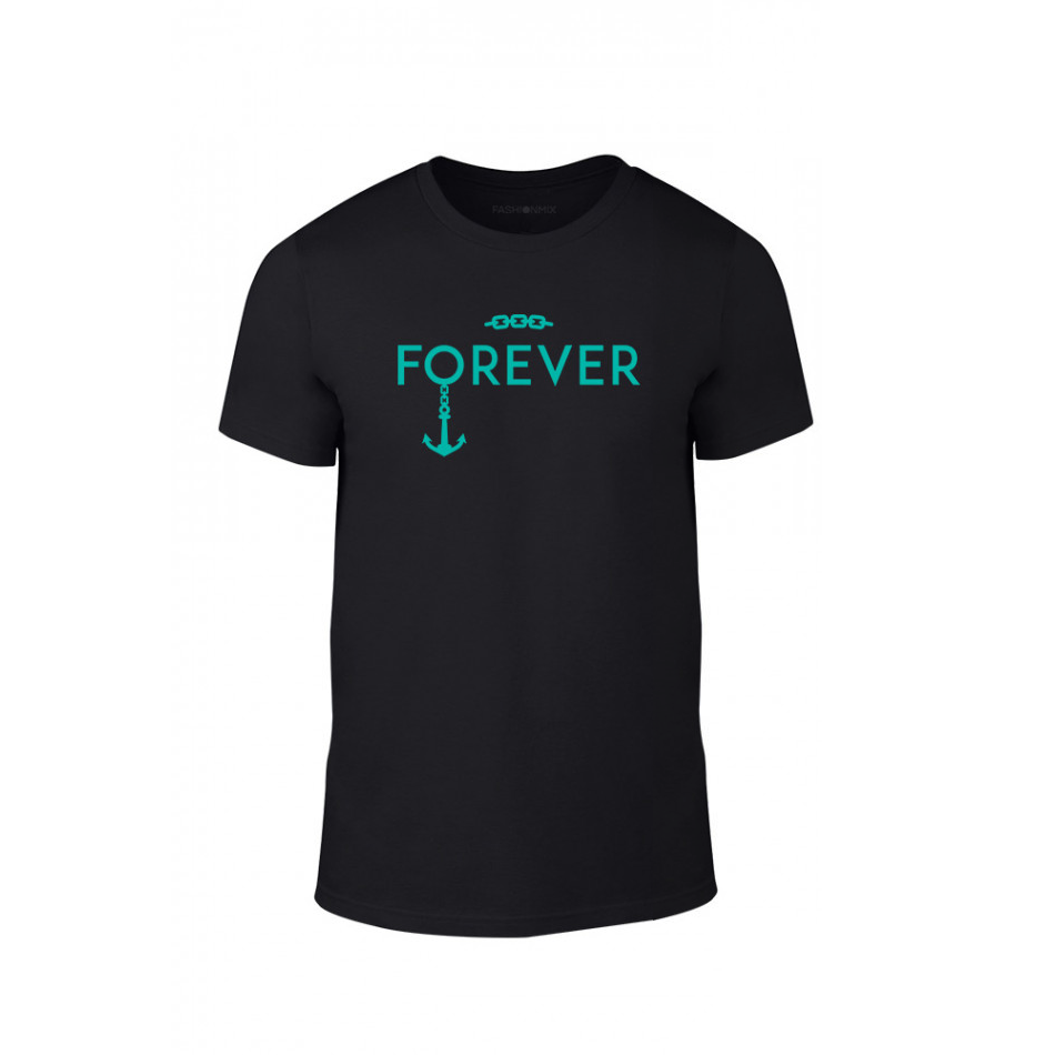 Tricou pentru barbati Forever Together negru, mărimea XL TMNLPM035XL