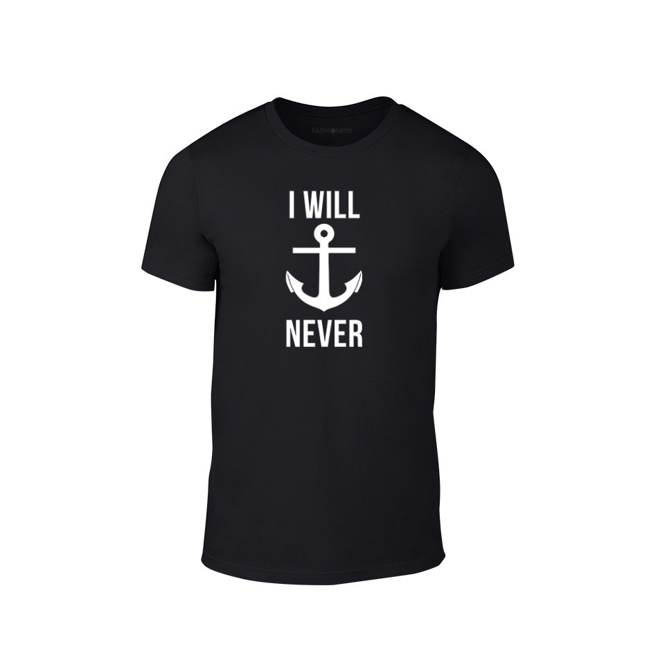 Tricou pentru barbati Never negru, mărimea M TMNLPM192M