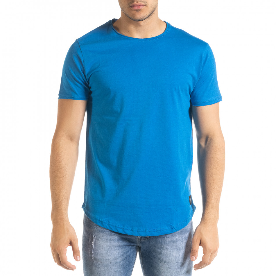 Tricou bărbați Clang albastru tr080520-41
