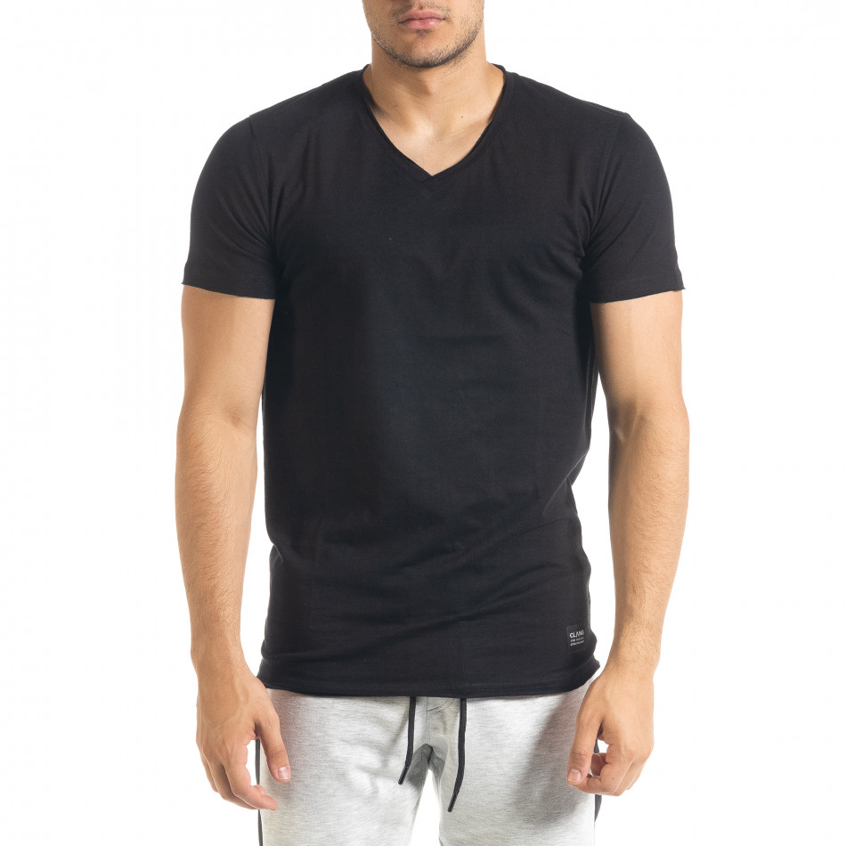 Tricou bărbați Clang negru tr080520-42