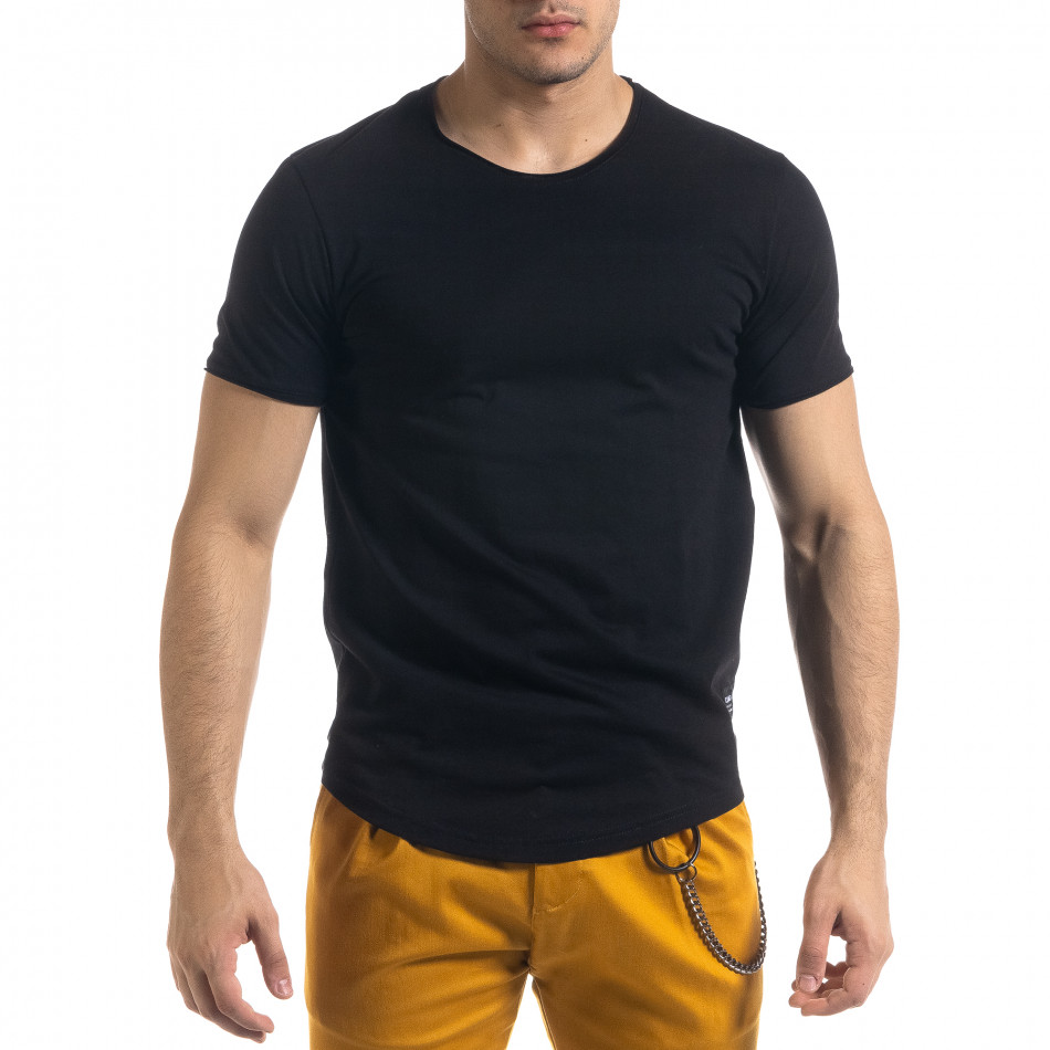 Tricou bărbați Clang negru tr110320-67