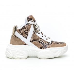 Pantofi sport înalți Chunky pentru dama - FASHIONMIX.RO Pantofi sport înalți Chunky pentru dama