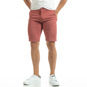 Bermude Chino roz pentru bărbați - FASHIONMIX.RO Bermude Chino roz pentru bărbați