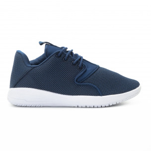 Adidași pentru bărbați din țesătură albastră model ușor - FASHIONMIX.RO Adidași pentru bărbați din țesătură albastră model ușor