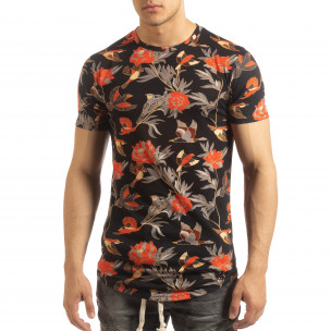 Tricou cu motive exotice pentru bărbați - FASHIONMIX.RO Tricou cu motive exotice pentru bărbați