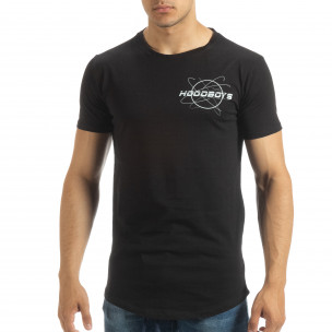 Tricou de bărbați negru Off The Limit - FASHIONMIX.RO Tricou de bărbați negru Off The Limit