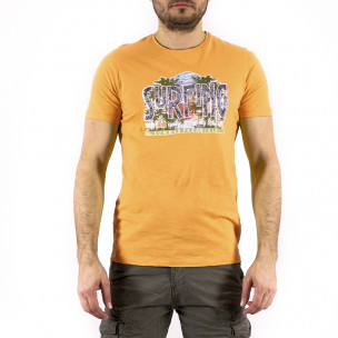 Tricou bărbați Lagos orange