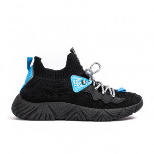 Adidași bărbați Fashion negre - FASHIONMIX.RO Adidași bărbați Fashion negre
