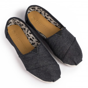 Espadrile bărbați Fashionmix negre - FASHIONMIX.RO Espadrile bărbați Fashionmix negre