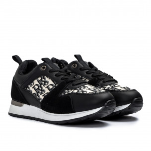 Pantofi sport de dama Romansiaga negre 2