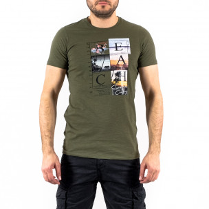 Tricou bărbați Lagos verde 
