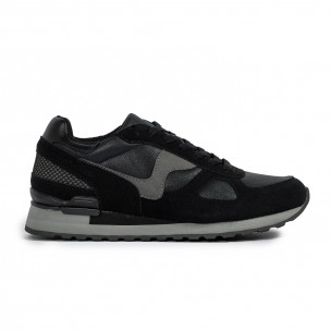 Adidași bărbați Flair negre - FASHIONMIX.RO Adidași bărbați Flair negre