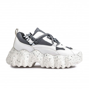 Pantofi sport de dama Sergio Todzi gri - FASHIONMIX.RO Pantofi sport de dama Sergio Todzi gri