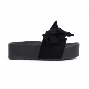 Papuci de dama Super women negri - FASHIONMIX.RO Papuci de dama Super women negri