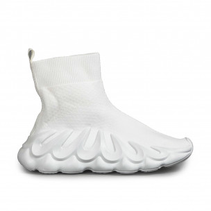 Pantofi sport de dama Fashion&Bella albe 