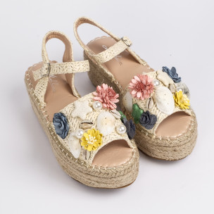 Espadrile de dama Mellisa bej - FASHIONMIX.RO Espadrile de dama Mellisa bej