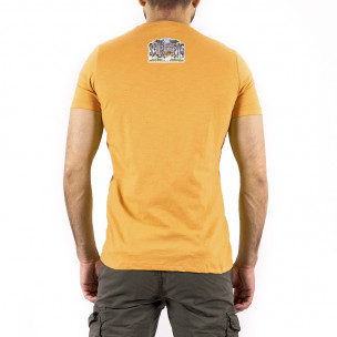 Tricou bărbați Lagos orange  2