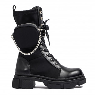 Botine de dama Diamantique negre - FASHIONMIX.RO Botine de dama Diamantique negre