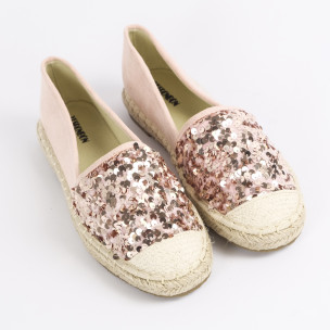 Espadrile de dama Yes Bonbon roz - FASHIONMIX.RO Espadrile de dama Yes Bonbon roz