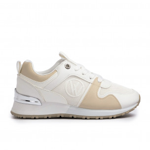 Pantofi sport de dama Lisa-w albe - FASHIONMIX.RO Pantofi sport de dama Lisa-w albe