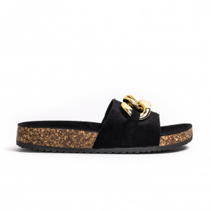 Papuci de dama Bestelle negri - FASHIONMIX.RO Papuci de dama Bestelle negri