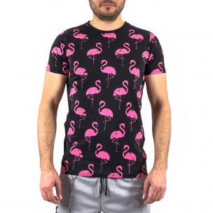 Tricou bărbați Lagos negru 