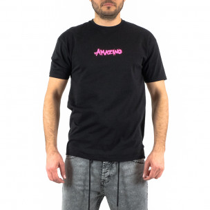 Tricou bărbați Duca Homme negru