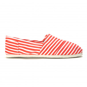 Espadrile bărbați Kruger roșie - FASHIONMIX.RO Espadrile bărbați Kruger roșie