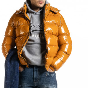 Geacă Bomber bărbați Mythic camel - FASHIONMIX.RO Geacă Bomber bărbați Mythic camel
