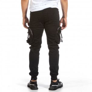 Pantaloni bărbați Yes Design negri  2