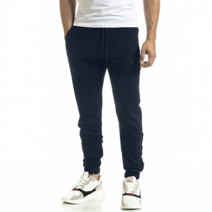 Pantaloni sport bărbați Breezy albastru - FASHIONMIX.RO Pantaloni sport bărbați Breezy albastru