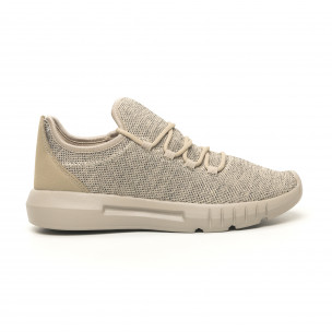 Adidași ușori de bărbați melanj bej - FASHIONMIX.RO Adidași ușori de bărbați melanj bej