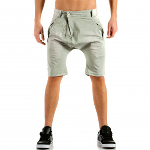 Pantaloni scurți bărbați X-three gri - FASHIONMIX.RO Pantaloni scurți bărbați X-three gri
