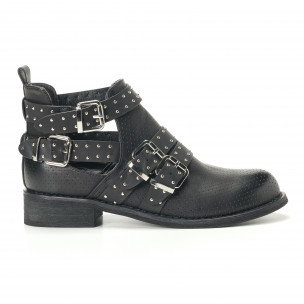 Botine de dama Diamantique negre - FASHIONMIX.RO Botine de dama Diamantique negre