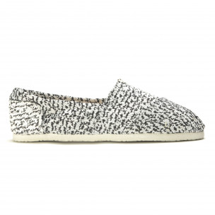 Espadrile bărbați Kruger albă - FASHIONMIX.RO Espadrile bărbați Kruger albă