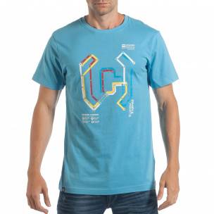 Tricou bărbați CROPP albastru - FASHIONMIX.RO Tricou bărbați CROPP albastru