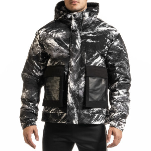 Geacă de iarnă bărbați X-Feel camuflaj - FASHIONMIX.RO Geacă de iarnă bărbați X-Feel camuflaj