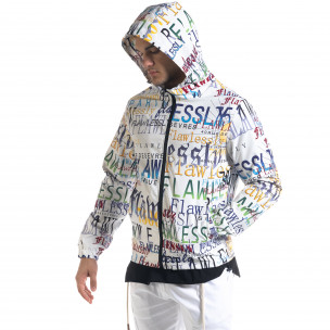 Geacă de primăvară-toamnă bărbați Jamez curcubeu - FASHIONMIX.RO Geacă de primăvară-toamnă bărbați Jamez curcubeu