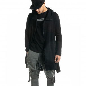 Hanorac bărbați RNT23 negru - FASHIONMIX.RO Hanorac bărbați RNT23 negru