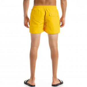Costume de baie bărbați Basic galben 2