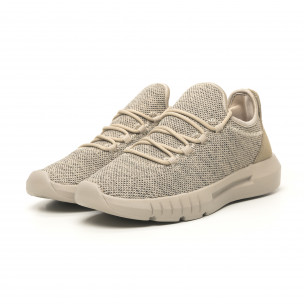 Adidași ușori de bărbați melanj bej - FASHIONMIX.RO Adidași ușori de bărbați melanj bej